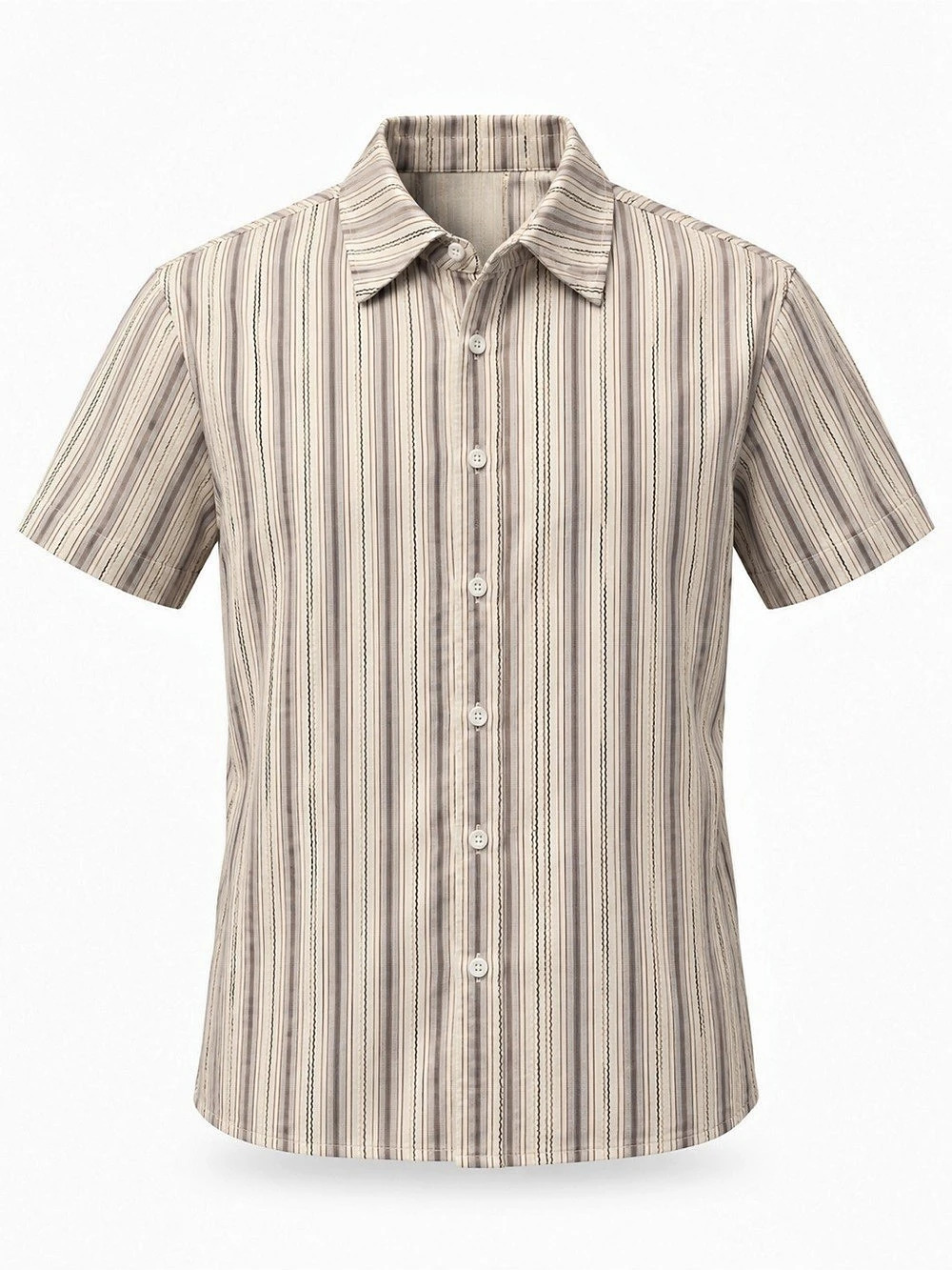 Striped Button Down Shirt